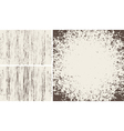 Grunge textures vector image