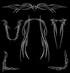 Pinstripe-023 vector image