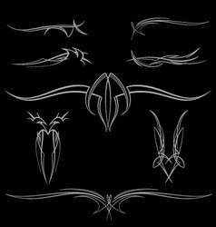 Pinstripe-024 vector image