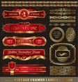 Set of frames borders vector image