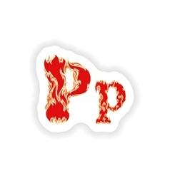 Fire font Flame Alphabet Fiery letters Burning ABC Royalty Free Vector ...