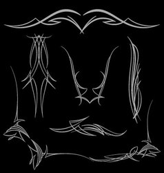 Pinstripe-027 vector image