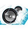 Music equalizer background vector image