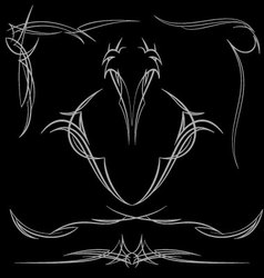 Pinstripe-028 vector image