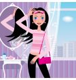 Girl vector image