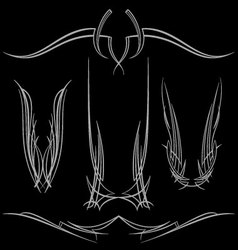 Pinstripe-030 vector image