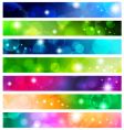 Banner set vector image
