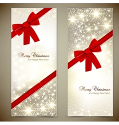 Christmas Cards Template vector image