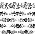 Khokhloma border Khokhloma border vector image