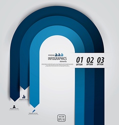 Infographics design 4 vector image