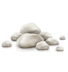 Pile of stones vector image