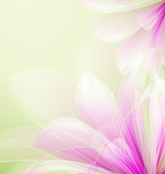 Floral background vector image