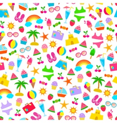 Summer pattern Summer pattern vector image