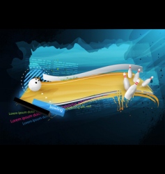 Graffiti sport vector image