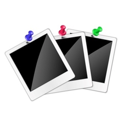 Polaroid Photo Frames vector image