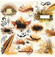 Urban graphic elements pack vector image