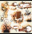 Urban graphic elements pack vector image
