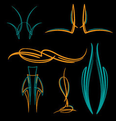 Pinstripe-038 vector image