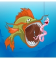 Fishing vector image
