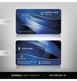 Business card abstract background vector image