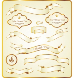 Set of design elements vector image