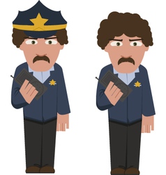 Police vector image