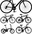Bicycles vector image