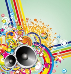 Abstract colorful background vector image