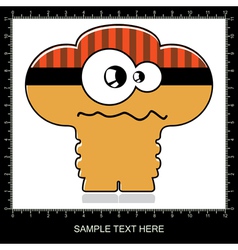Monster vector image