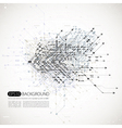 Abstract background techno style vector image
