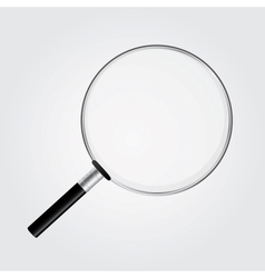 Magnifying glass vector image