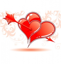 Valentines day background vector image