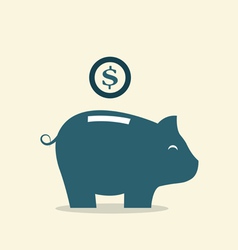Pig vector image