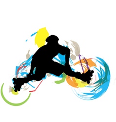 Skater boy vector image