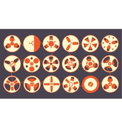 Recording Reels vector image