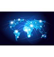World map vector image