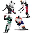 Sports game vector image