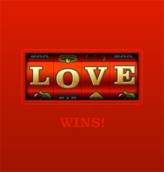 Love Wins vector image