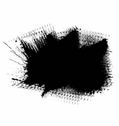 Ink splat vector image