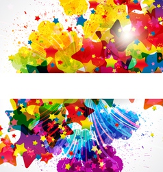 Colorful abstract background vector image
