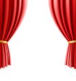 Theater curtain vector image