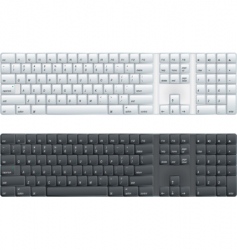 Computer keyboard vector image