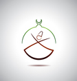 Turkish dervish vector image