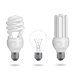 Energy efficiency bulb vector image