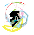 Skater boy vector image