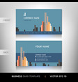Abstract Business Card vector image