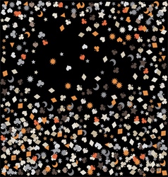 Confetti New Years celebration vector image