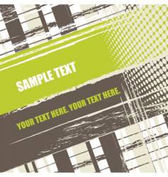 Grunge stripes background vector image