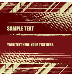 Grunge stripes background vector image