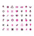 Icons vector image